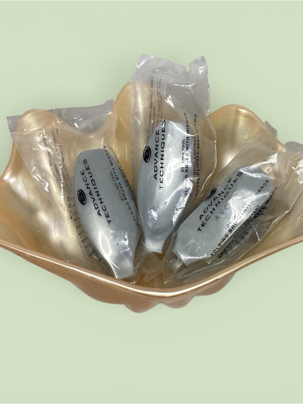 Avon Advance Techniques Folding Brush Lot of 3